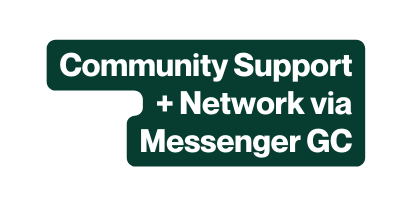 Community Support Network via Messenger GC